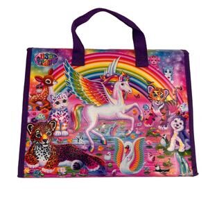 Lisa Frank Trifold Pegasus Artwork, Puzzle & Stickers Organizer Set